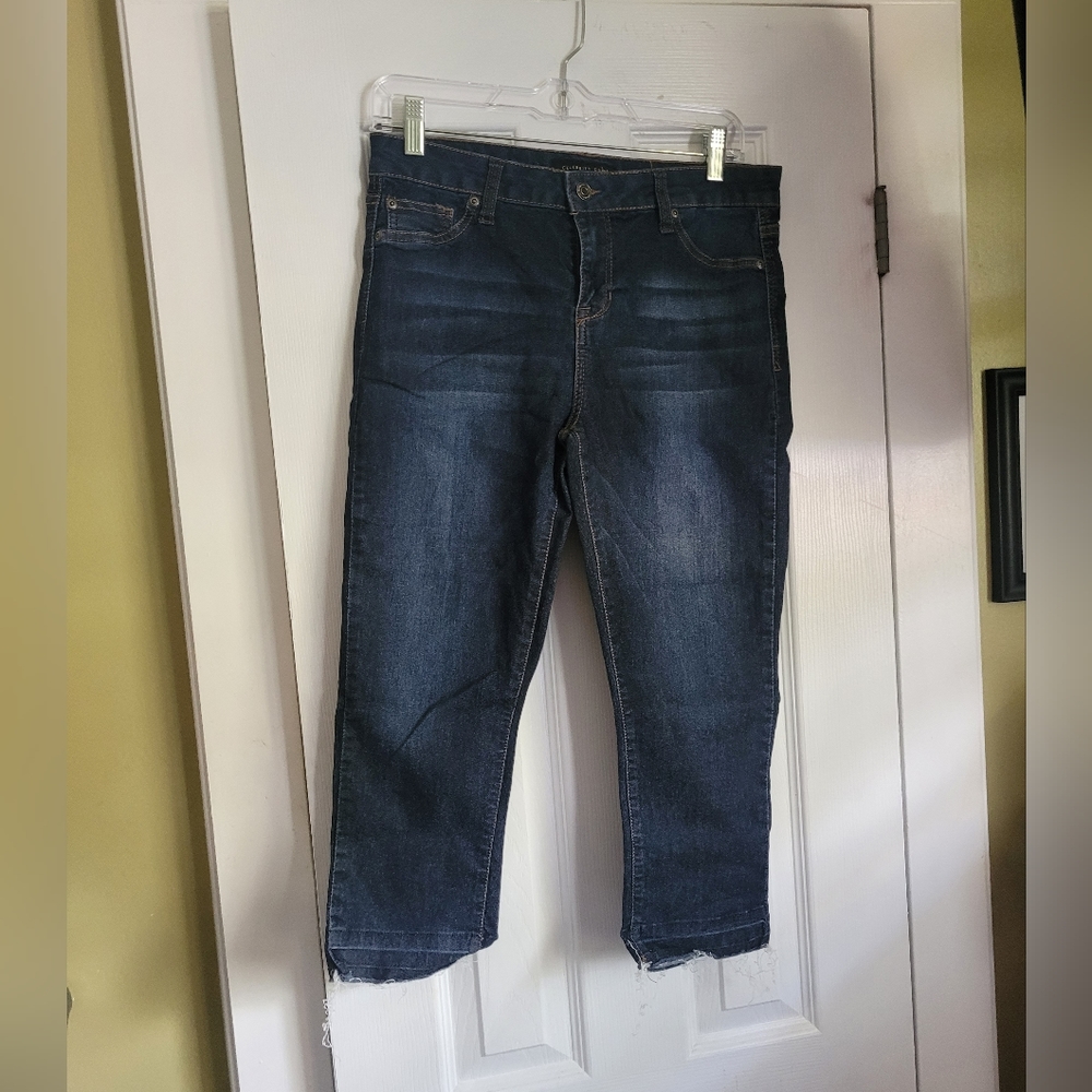 Celebrity Gold petite skinny jeans